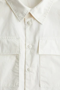 Chemise ample en coton