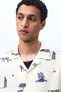 Relaxed-Fit Printed Resort Shirt