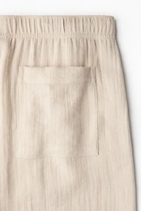 Short ample en coton