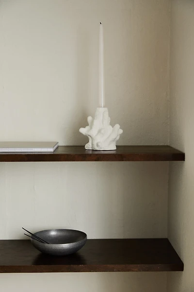 Stoneware Candleholder