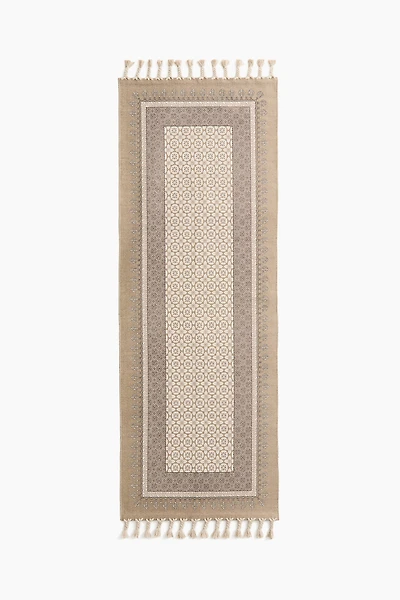 Tapis de couloir à motif