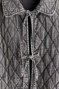 Quilted Denim Jacket