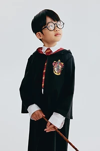 3-piece Print-motif Costume Set