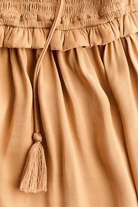 Tasseled Maxi Skirt