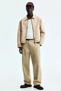 Cotton Jacket with Collar