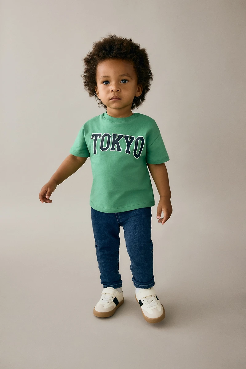 Printed Cotton T-Shirt