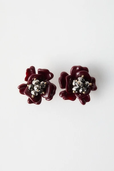 Flower-Shaped Earrings