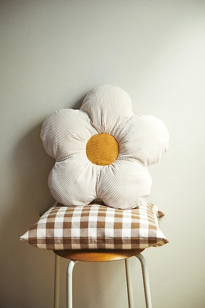 Flower-Shaped Cushion