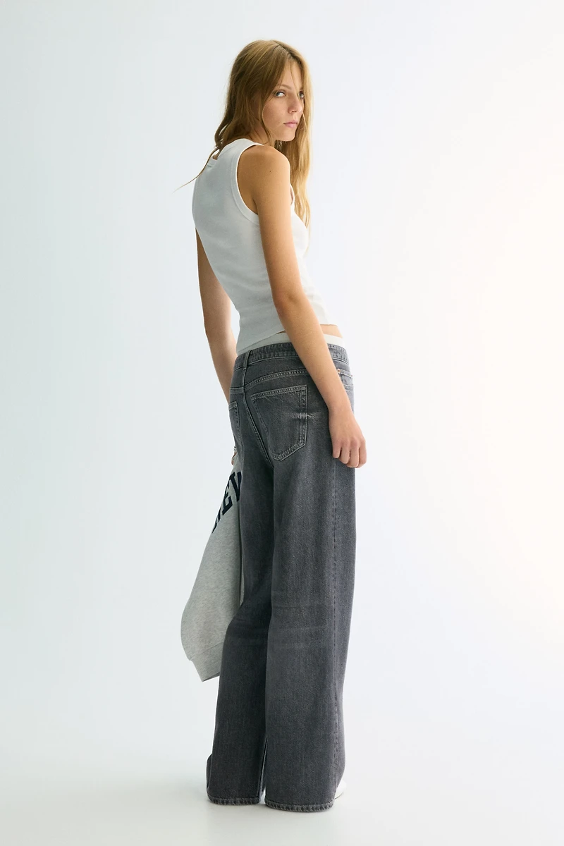 Baggy Regular Waist Jeans