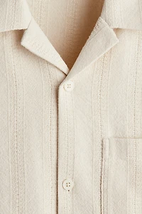 Regular-Fit Textured Resort Shirt