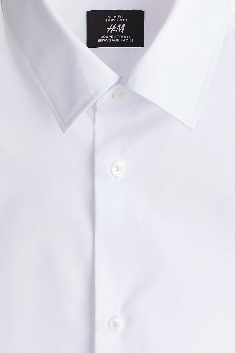 Slim Fit Easy-iron Shirt
