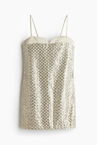 Embellished Slip Dress