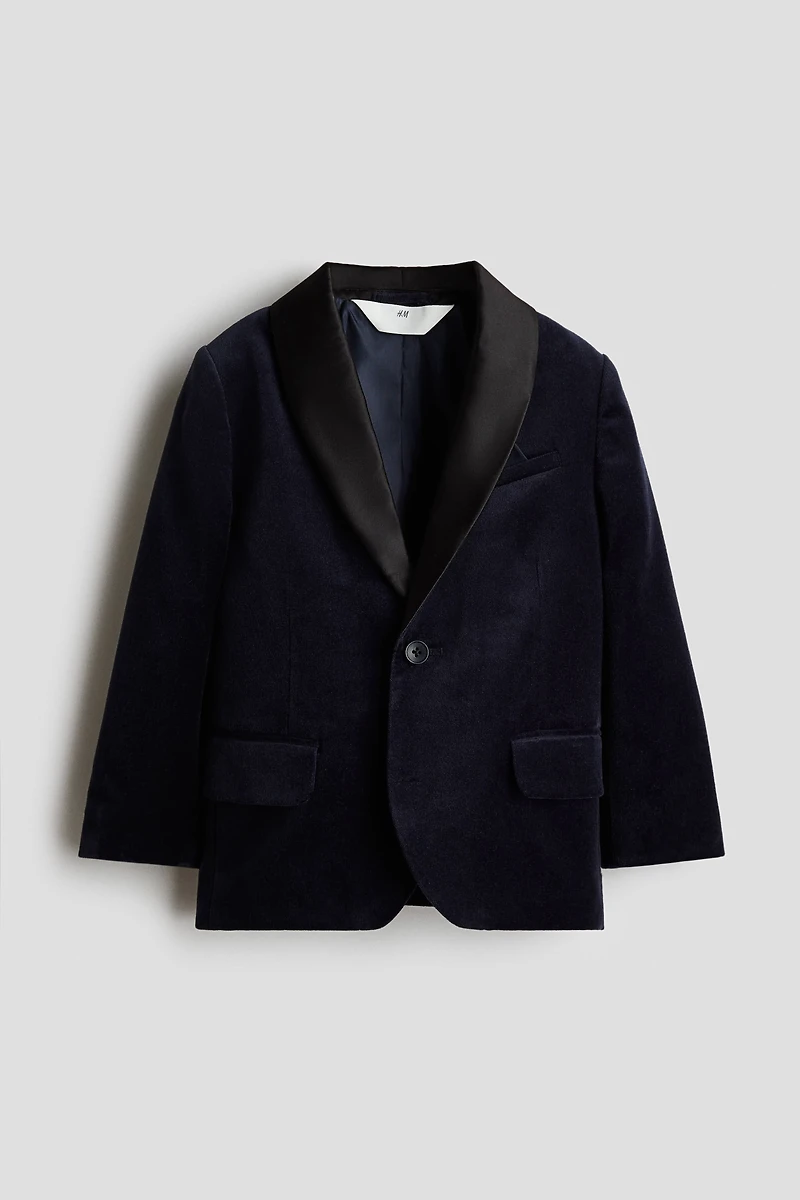 Veste de tuxedo en velours