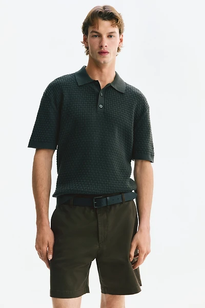 Regular-Fit Cotton Chino Shorts