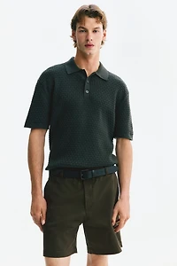 Regular-Fit Cotton Chino Shorts