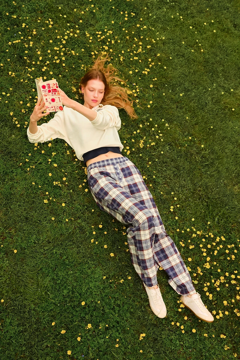 Pantalon à taille élastique