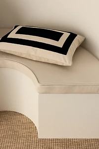 Linen-Blend Cushion Cover
