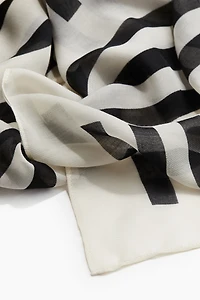 Écharpe couverture imprimée