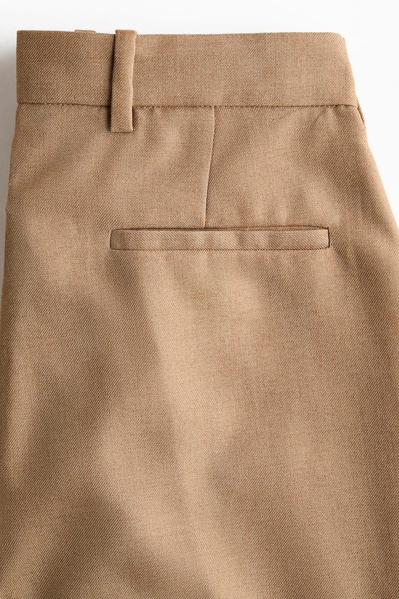 Jupe-culotte plissée
