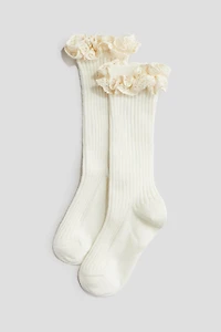 Crochet-Ruffle Socks