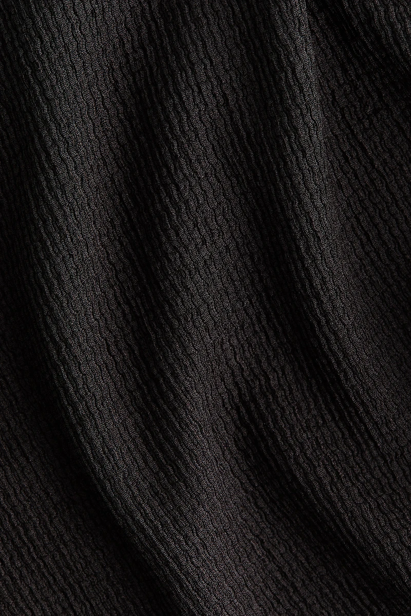 Lace-Trimmed Halterneck Top