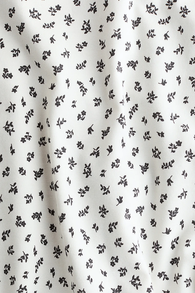 Robe en coton avec bretelles fines