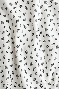 Robe en coton avec bretelles fines