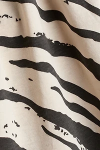 Robe imprimée en coton