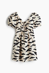 Twist-Detail Dress