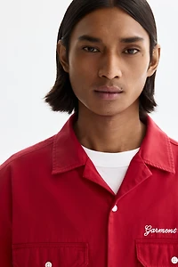 Relaxed-Fit Short-Sleeved Utility Shirt