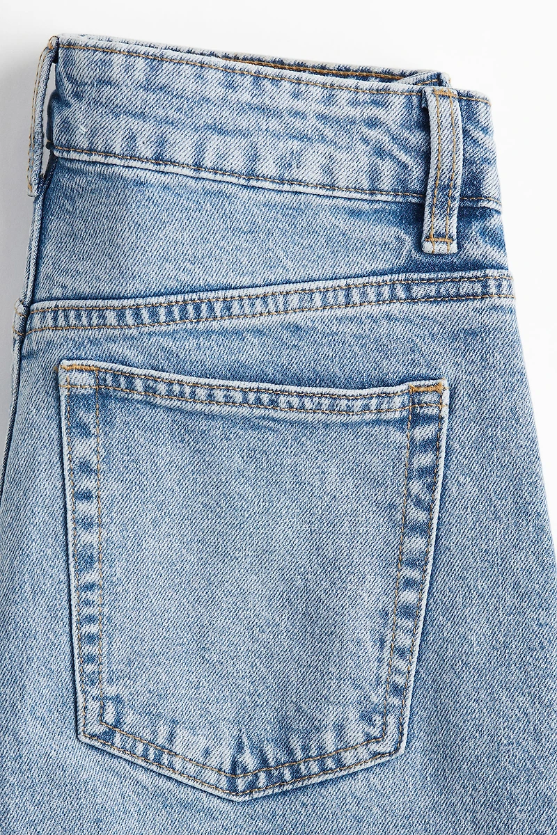 Mom Slim-Fit High-Waist Ankle Jeans