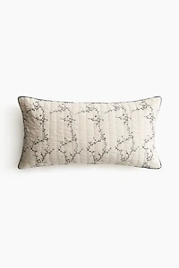 Linen-Blend Cushion Cover