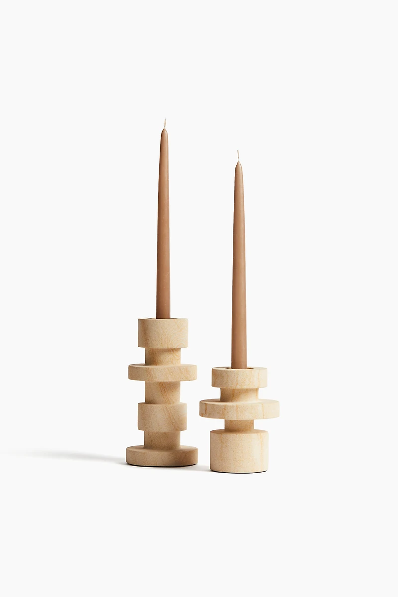 Small Sandstone Candleholder