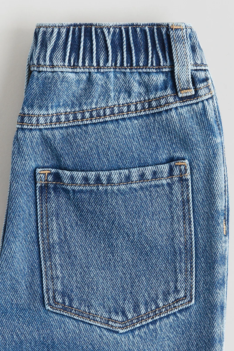 Jean à jambes larges