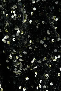MAMA Bow-Detail Sequined Dress