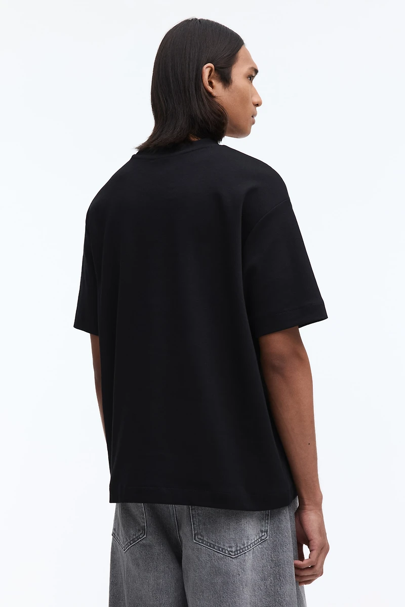 Loose-Fit Interlock T-Shirt