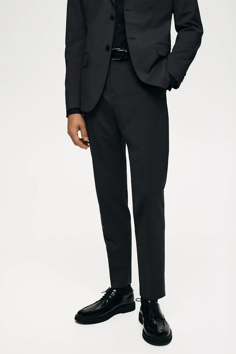 Slim Fit Suit Pants