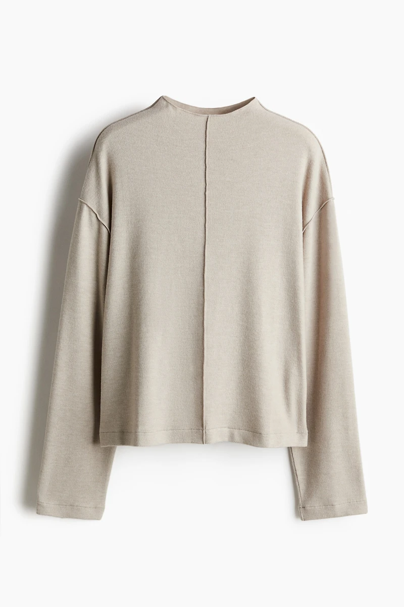 Chandail en tricot fin