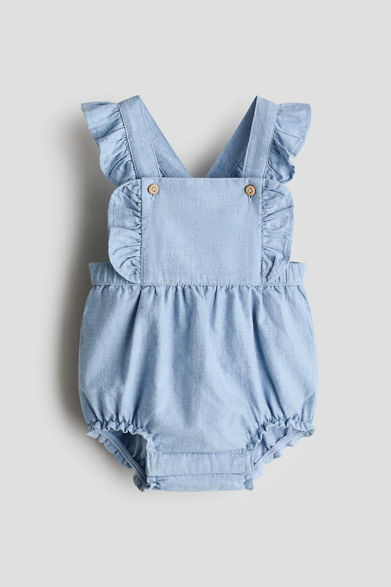 Cotton Overall Shorts