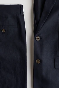 Linen-Blend Suit