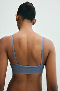 Seamless Padded Soft-cup Bra