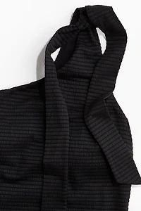 Padded-Cup One-Shoulder Swimsuit
