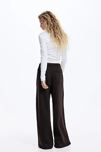 Wide-Leg Joggers