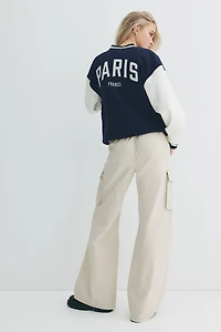 Pantalon cargo en toile