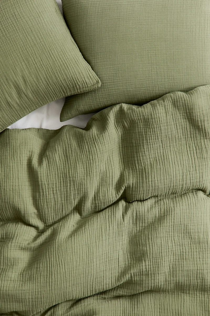 Muslin King/Queen Duvet Cover Set