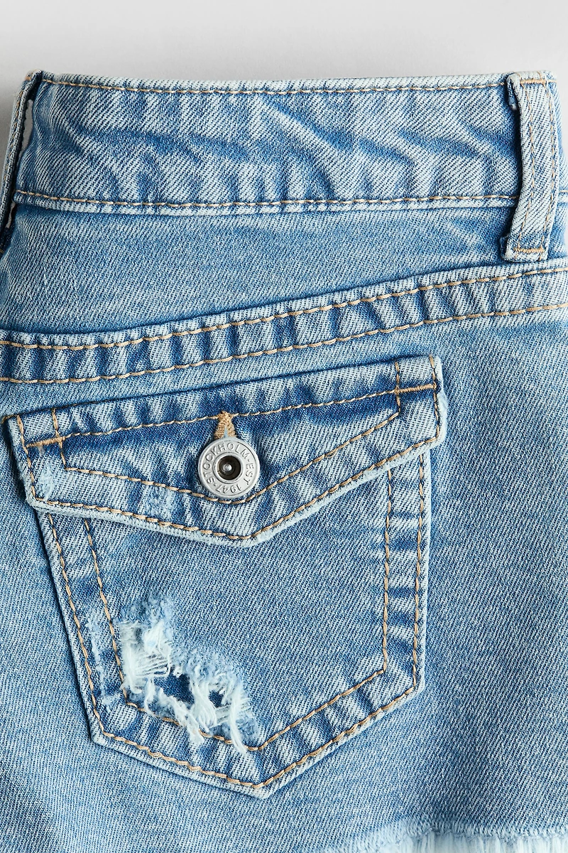 5-Pocket Denim Shorts