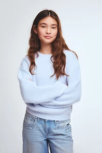 Rib-Knit Sweater
