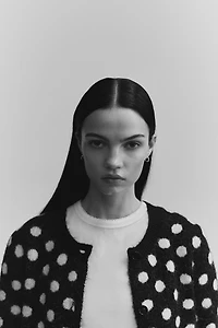 Chandail en tricot jacquard