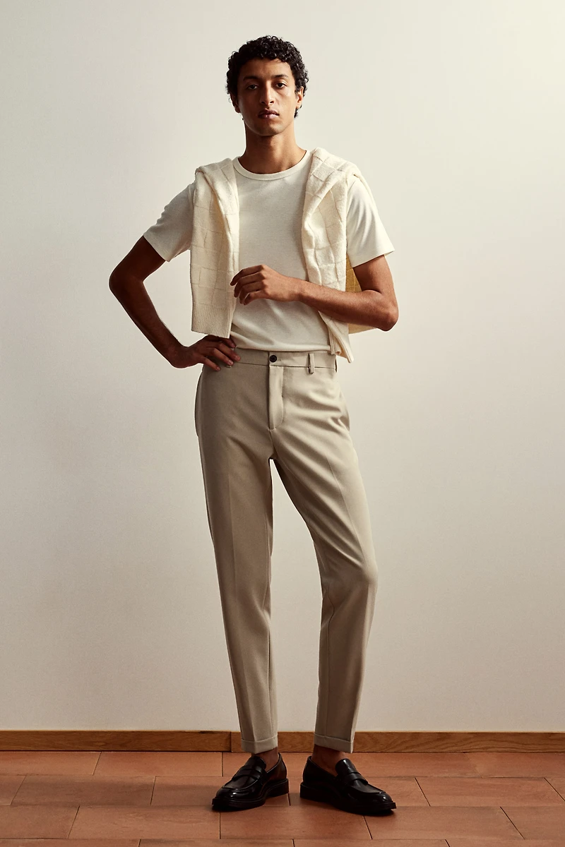 Slim Fit Tailored Pants