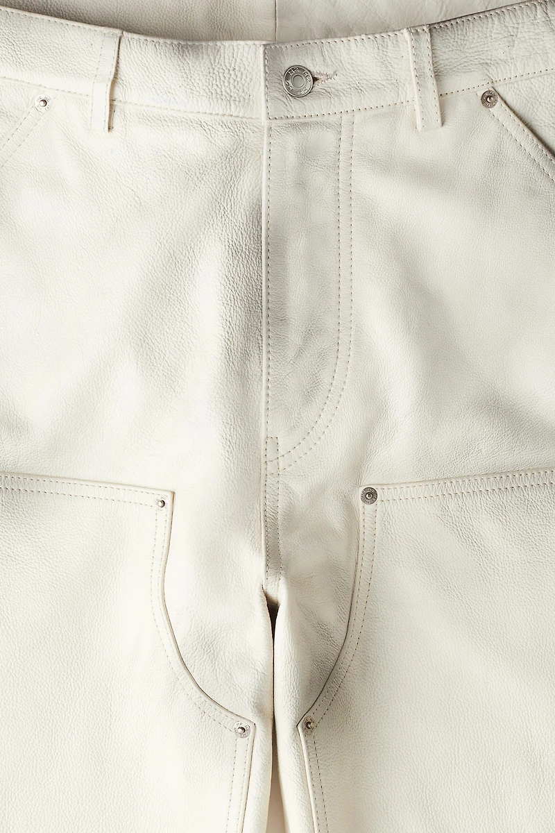 Leather Workwear Pants